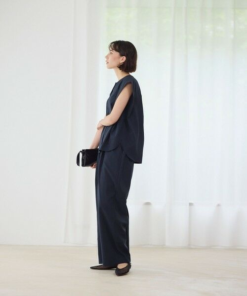 BIANCA / ビアンカ シャツ・ブラウス | 【マルチシーン】ドライタッチ ツインポケットブラウス | 詳細2