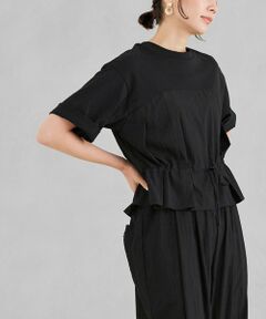 BIANCA / ビアンカ カットソー | 【デイリーユース】ビスチェ風ハーフスリーブT