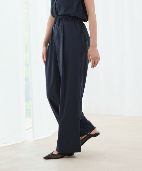 BIANCA / ビアンカ その他パンツ | 【マルチシーン】ドライタッチ 美シルエットイージーパンツ | 詳細10