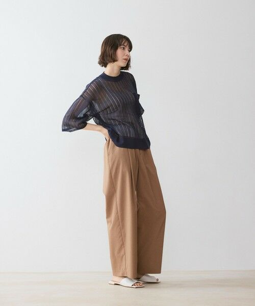 BIANCA / ビアンカ その他パンツ | 【マルチシーン】ドライタッチ 美シルエットイージーパンツ | 詳細5