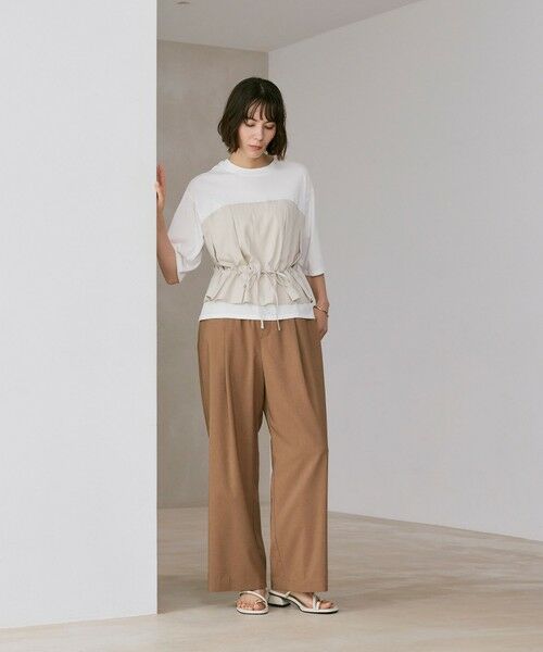 BIANCA / ビアンカ その他パンツ | 【マルチシーン】ドライタッチ 美シルエットイージーパンツ | 詳細6