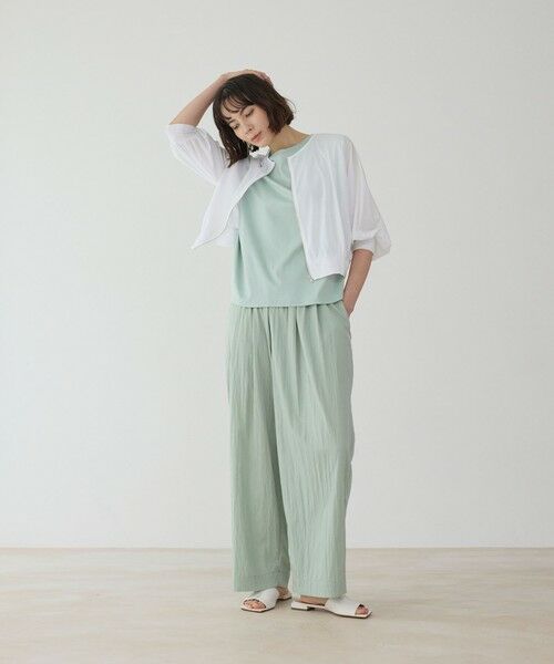 BIANCA / ビアンカ その他パンツ | 【着回し抜群】ヴィンテージライク ワイドイージーパンツ | 詳細10