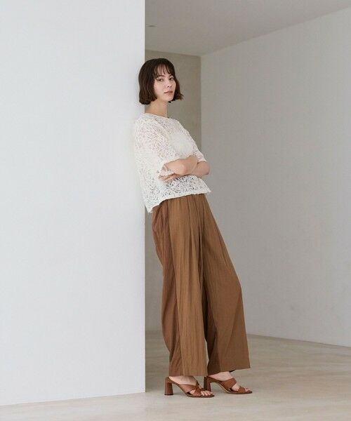 BIANCA / ビアンカ その他パンツ | 【着回し抜群】ヴィンテージライク ワイドイージーパンツ | 詳細8