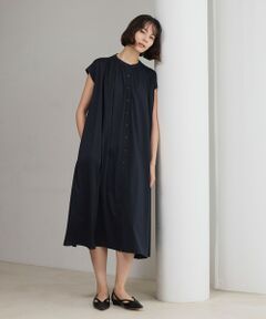 セール】 【着回し抜群】ニットコンビワンピース （ロング