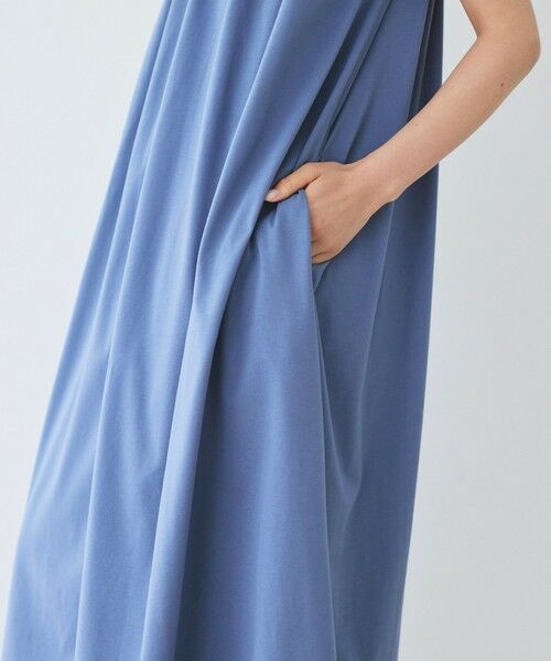 BIANCA / ビアンカ ロング・マキシ丈ワンピース | 【デイリーユース】エアリーフレアジャージワンピース | 詳細10