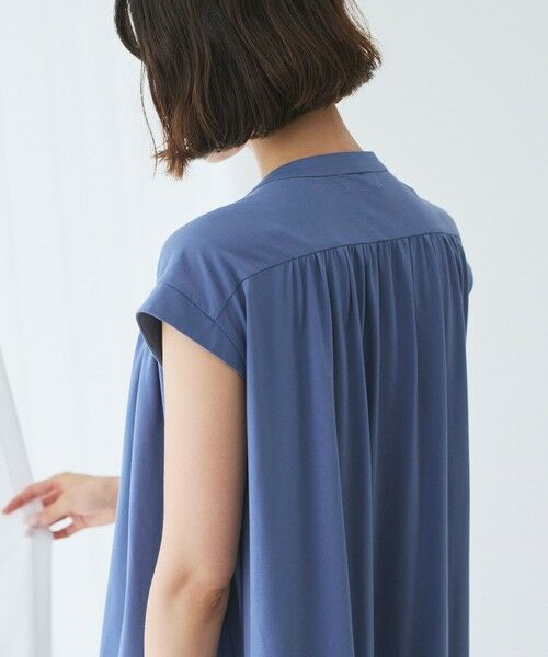 BIANCA / ビアンカ ロング・マキシ丈ワンピース | 【デイリーユース】エアリーフレアジャージワンピース | 詳細12