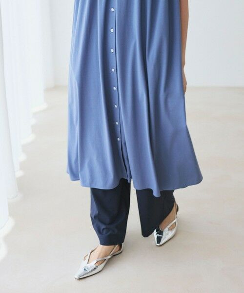 BIANCA / ビアンカ ロング・マキシ丈ワンピース | 【デイリーユース】エアリーフレアジャージワンピース | 詳細13