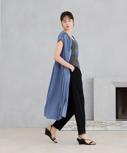 BIANCA / ビアンカ ロング・マキシ丈ワンピース | 【デイリーユース】エアリーフレアジャージワンピース | 詳細14