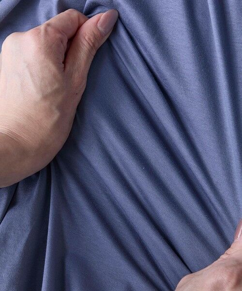 BIANCA / ビアンカ ロング・マキシ丈ワンピース | 【デイリーユース】エアリーフレアジャージワンピース | 詳細16