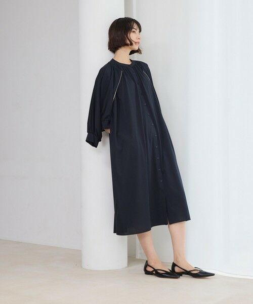 BIANCA / ビアンカ ロング・マキシ丈ワンピース | 【デイリーユース】エアリーフレアジャージワンピース | 詳細2