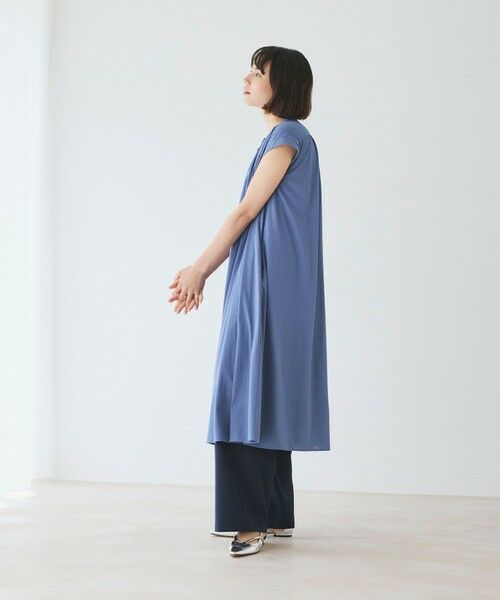 BIANCA / ビアンカ ロング・マキシ丈ワンピース | 【デイリーユース】エアリーフレアジャージワンピース | 詳細5