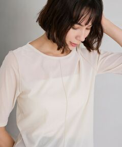 BIANCA / ビアンカ カットソー | 【BAILA12月号掲載】【トレンドミックス】シアーベロアカットソー