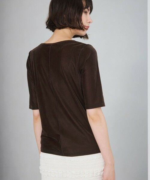 BIANCA / ビアンカ カットソー | 【BAILA12月号掲載】【トレンドミックス】シアーベロアカットソー | 詳細11