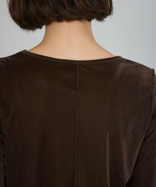 BIANCA / ビアンカ カットソー | 【BAILA12月号掲載】【トレンドミックス】シアーベロアカットソー | 詳細13