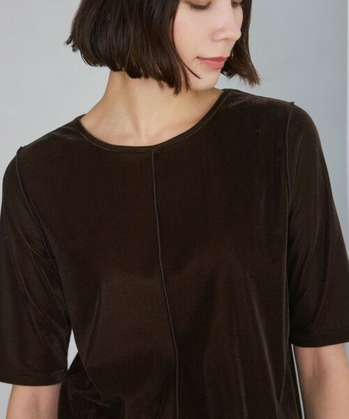 BIANCA / ビアンカ カットソー | 【BAILA12月号掲載】【トレンドミックス】シアーベロアカットソー | 詳細14