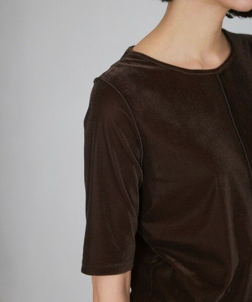 BIANCA / ビアンカ カットソー | 【BAILA12月号掲載】【トレンドミックス】シアーベロアカットソー | 詳細15