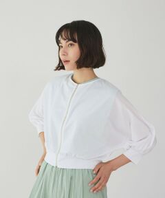 BIANCA / ビアンカ カットソー | 【着回し抜群】エアリータッチカットソーブルゾン