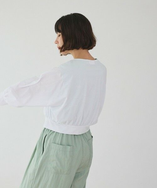 BIANCA / ビアンカ カットソー | 【着回し抜群】エアリータッチカットソーブルゾン | 詳細10