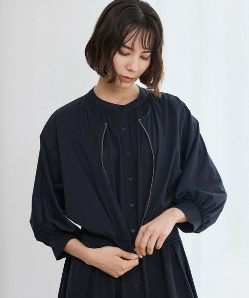 BIANCA / ビアンカ カットソー | 【着回し抜群】エアリータッチカットソーブルゾン | 詳細4