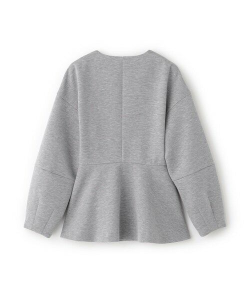 BIANCA / ビアンカ その他アウター | 【BAILA12月号掲載】【軽量で美シルエット】ジャージーペプラムジャケット | 詳細9