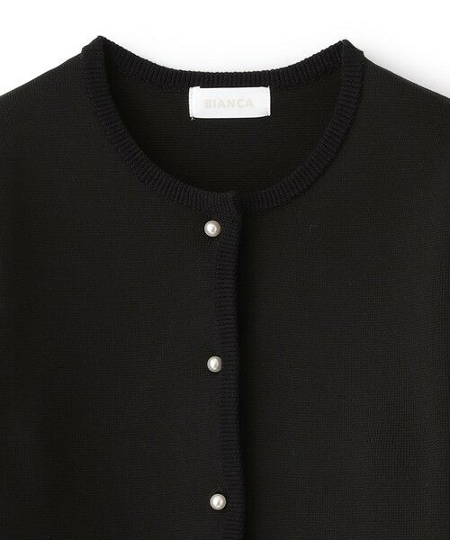 BIANCA / ビアンカ その他アウター | 【BAILA12月号掲載】【着映えリュクス】ミラノリブニットジャケット | 詳細18