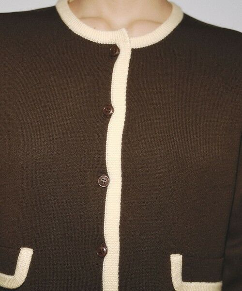 BIANCA / ビアンカ その他アウター | 【BAILA12月号掲載】【着映えリュクス】ミラノリブニットジャケット | 詳細4