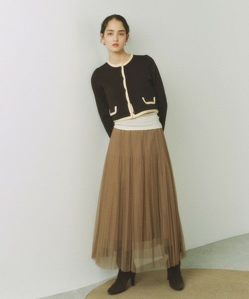 BIANCA / ビアンカ その他アウター | 【BAILA12月号掲載】【着映えリュクス】ミラノリブニットジャケット | 詳細26