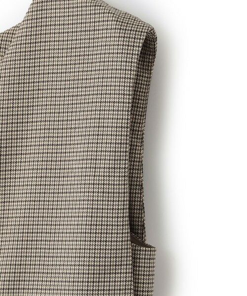 BIANCA / ビアンカ ロング・マキシ丈ワンピース | 【BAILA12月号掲載】【2WAY着回し】千鳥格子ナローワンピース | 詳細8