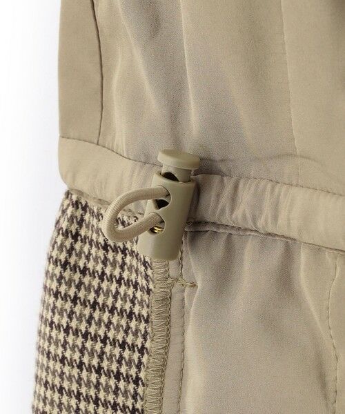 BIANCA / ビアンカ ロング・マキシ丈ワンピース | 【BAILA12月号掲載】【2WAY着回し】千鳥格子ナローワンピース | 詳細10