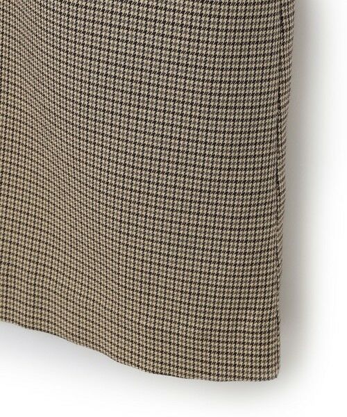 BIANCA / ビアンカ ロング・マキシ丈ワンピース | 【BAILA12月号掲載】【2WAY着回し】千鳥格子ナローワンピース | 詳細11