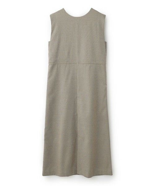 BIANCA / ビアンカ ロング・マキシ丈ワンピース | 【BAILA12月号掲載】【2WAY着回し】千鳥格子ナローワンピース | 詳細5