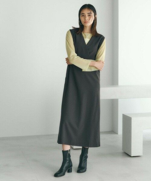 BIANCA / ビアンカ ロング・マキシ丈ワンピース | 【2WAY着回し】ナローワンピース | 詳細1