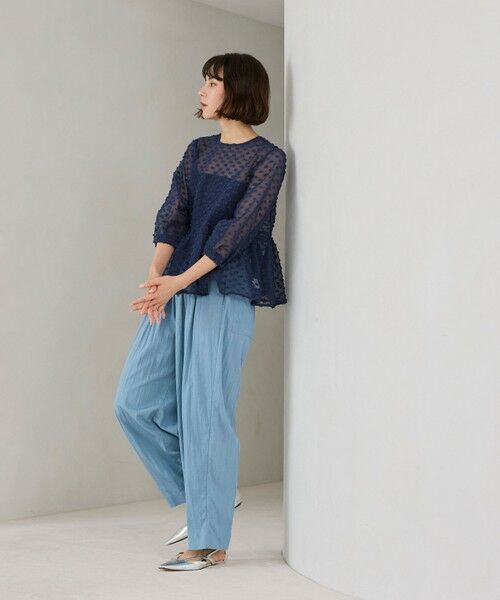 BIANCA / ビアンカ シャツ・ブラウス | 【着映え叶う】ドットライク シアージャカードブラウス | 詳細19