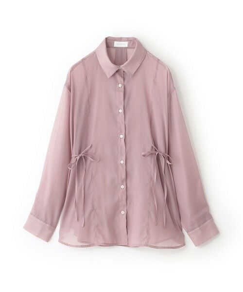 BIANCA / ビアンカ シャツ・ブラウス | 【オンオフ着回し】シアーコードデザインブラウス | 詳細17