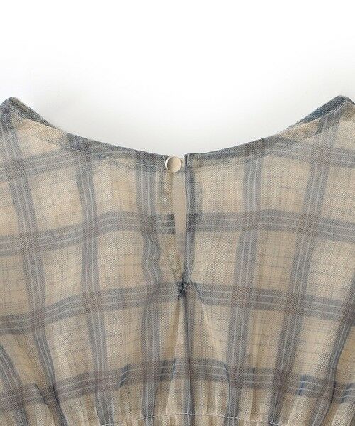BIANCA / ビアンカ シャツ・ブラウス | 【トレンドミックス】シアーチェックペプラムブラウス | 詳細14