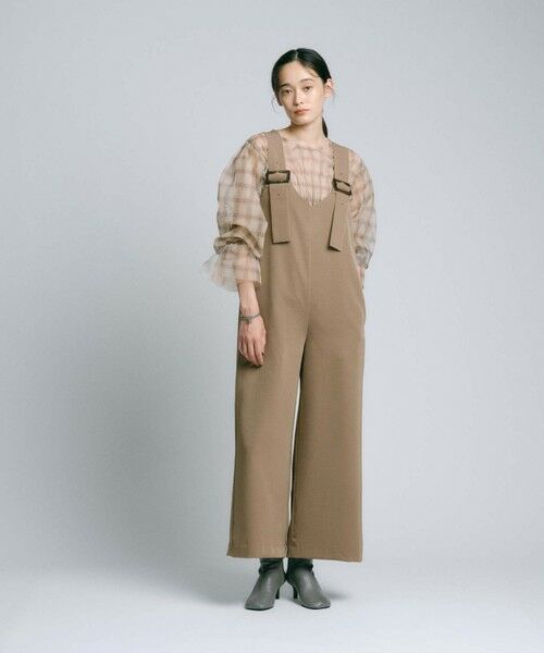 BIANCA / ビアンカ シャツ・ブラウス | 【トレンドミックス】シアーチェックペプラムブラウス | 詳細5