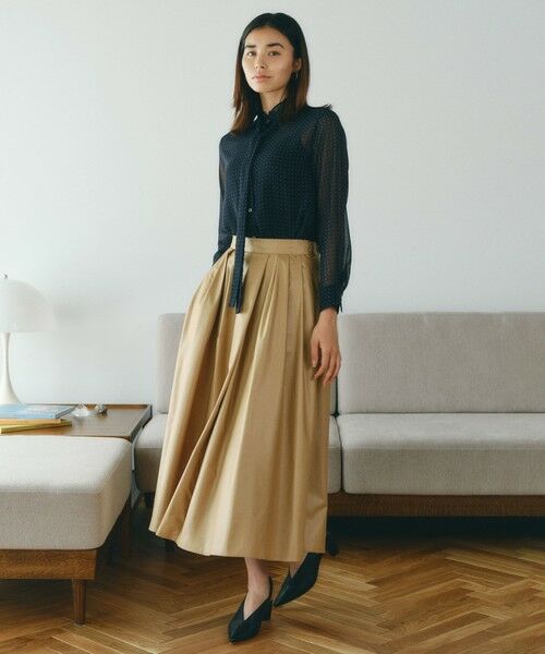 BIANCA / ビアンカ シャツ・ブラウス | 【着回し2WAY】クラシカル シアーボウタイブラウス | 詳細1