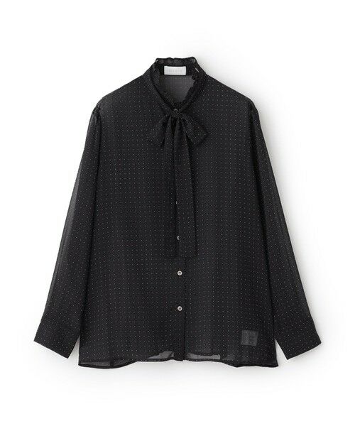 BIANCA / ビアンカ シャツ・ブラウス | 【着回し2WAY】クラシカル シアーボウタイブラウス | 詳細13