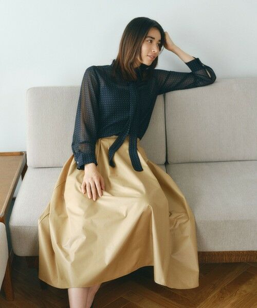 BIANCA / ビアンカ シャツ・ブラウス | 【着回し2WAY】クラシカル シアーボウタイブラウス | 詳細2