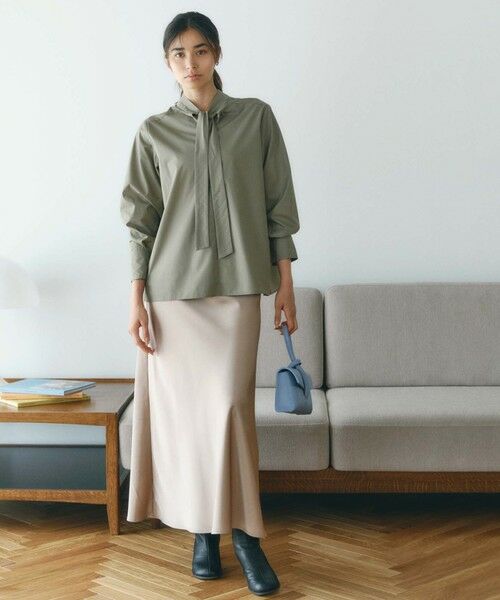 BIANCA / ビアンカ シャツ・ブラウス | 【BAILA12月号掲載】【前後2WAYで着回し抜群】ボウタイブラウス | 詳細1