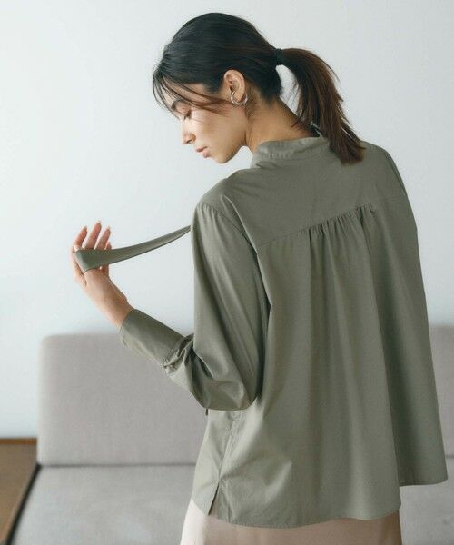 BIANCA / ビアンカ シャツ・ブラウス | 【BAILA12月号掲載】【前後2WAYで着回し抜群】ボウタイブラウス | 詳細3