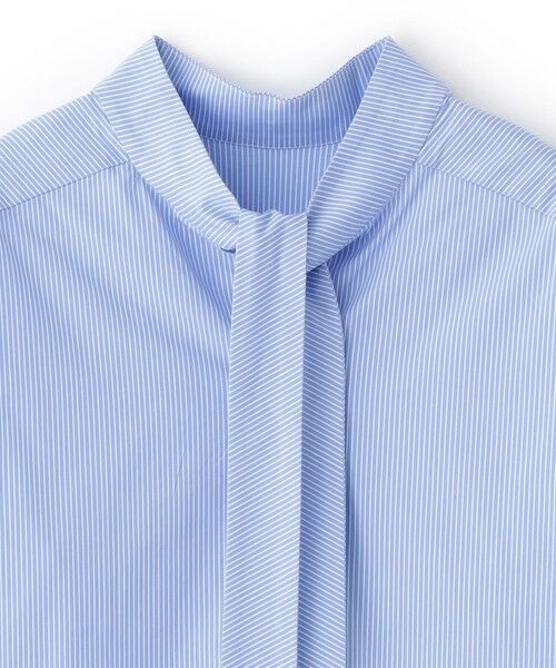 BIANCA / ビアンカ シャツ・ブラウス | 【前後2WAYで着回し抜群】ボウタイ　ストライプブラウス | 詳細8