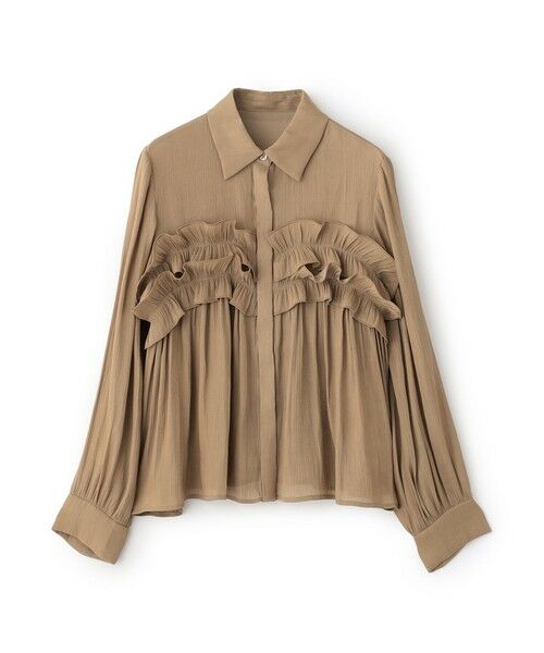 BIANCA / ビアンカ シャツ・ブラウス | 【BAILA12月号掲載】【着映えが叶う】ラメフリルブラウス | 詳細21