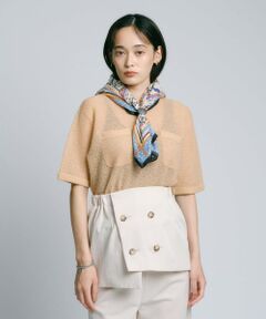 BIANCA / ビアンカ ニット・セーター | 【着映えが叶う】シアーツイード ニットプルオーバー