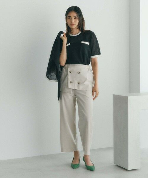 BIANCA / ビアンカ ニット・セーター | 【着映えが叶う】シアーツイード ニットプルオーバー | 詳細1