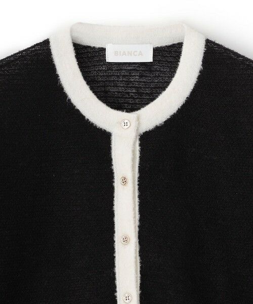 BIANCA / ビアンカ ニット・セーター | 【着映えが叶う】シアーツイード ニットカーディガン | 詳細11