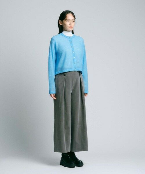 BIANCA / ビアンカ ニット・セーター | 【着映えが叶う】シアーツイード ニットカーディガン | 詳細8