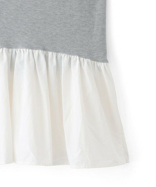 BIANCA / ビアンカ カットソー | 【着映えが叶う】フリルギャザーコンビカットソー | 詳細12