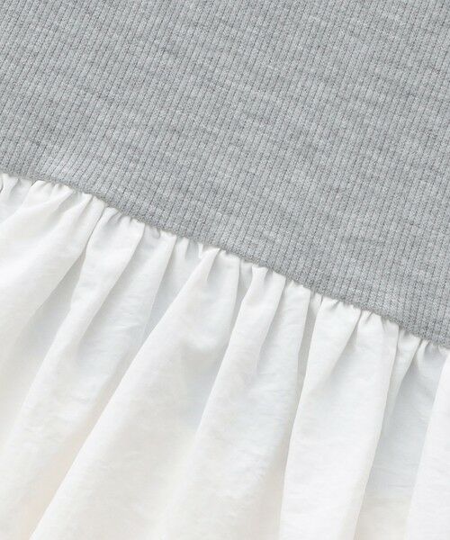 BIANCA / ビアンカ カットソー | 【着映えが叶う】フリルギャザーコンビカットソー | 詳細13
