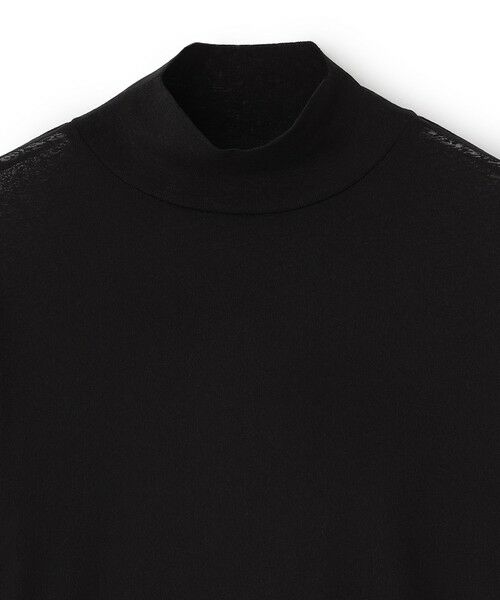 BIANCA / ビアンカ カットソー | 【＠BAILA掲載】【大人シアー】チュールコンビタートルカットソー | 詳細11